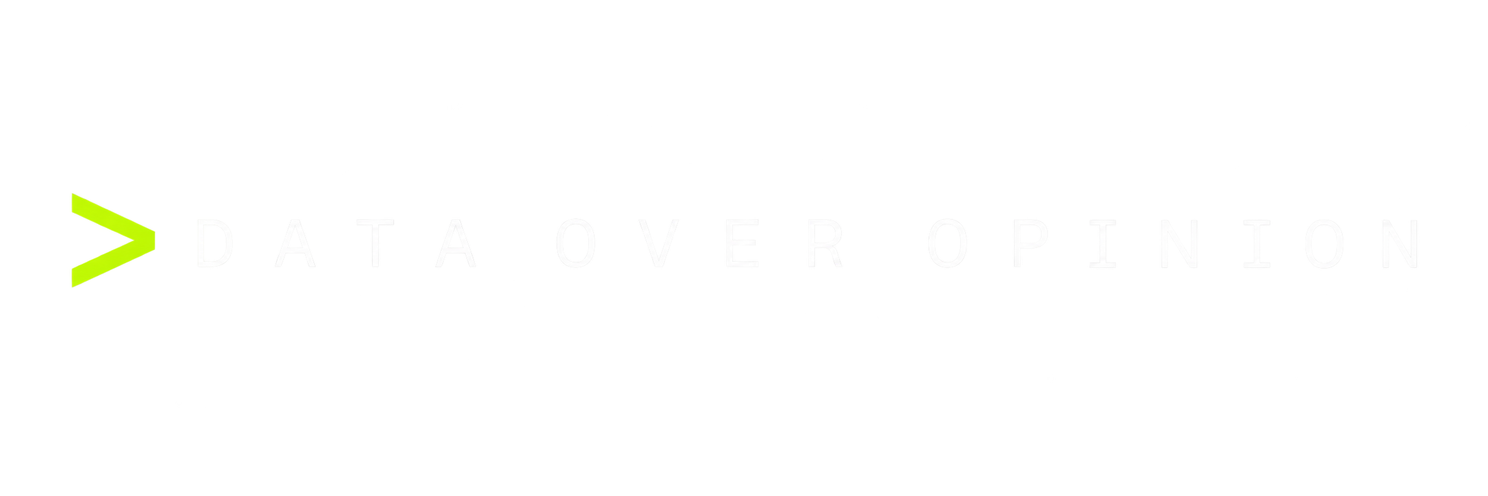 Data Over Opinion